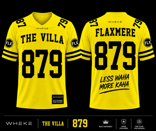 THE VILLA 879 Jersey – Flaxmere front and back view